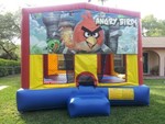 Bounce Houses Blue Angry Birds Bouncer