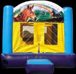 Bounce Houses   15 X 15 Horse Bouncer