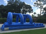 Water Slides & Water Combos Blue Wave Slip N Slide with Pool