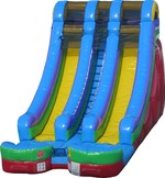 Water Slides & Water Combos 18' Stephen's Double lane Water Slide