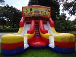 Water Slides & Water Combos    15'6  Double Splash Waterslide