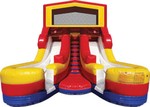 Interactives, Games and Dry Slides    15'6 Santa Claus Double Lane Dry Slide