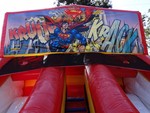 Interactives, Games and Dry Slides    15'6 Superman Double Lane Dry Slide