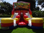 Water Slides & Water Combos    15'6  Dinosaurs Double Splash Waterslide