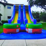 Tampa Bounce House 18' Stephen's Double lane Water Slide